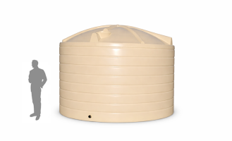 R22700 Litre / 5000 Gallon Upright Rainwater Tank (Over 20,000 Litres)