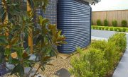 Steel slimline tank tankworks Kingspan modern house