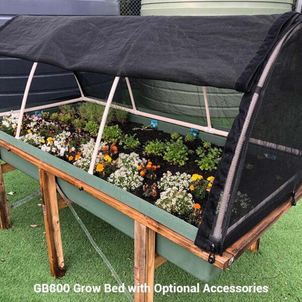 poly gb800 litre aquaponics grow bed the water tank factory